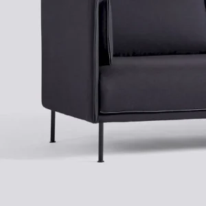 HAY Silhouette Sofa mono 3-zits bank-Remix 373-Gepoedercoat Zwart Veilige Betaling