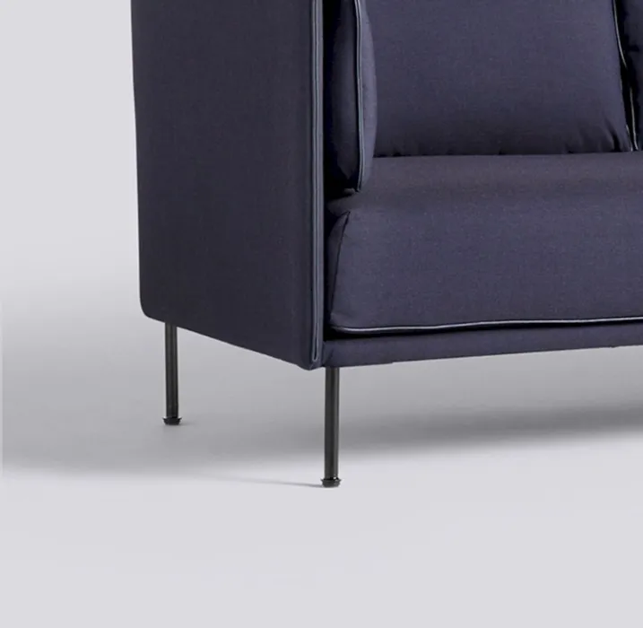 Koop Online HAY Silhouette Sofa mono 3-zits bank-Remix 783-Gepoedercoat Zwart