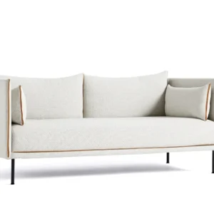 HAY Silhouette Sofa mono 2-zits bank-Coda 100-Gepoedercoat Zwart Goedkoop