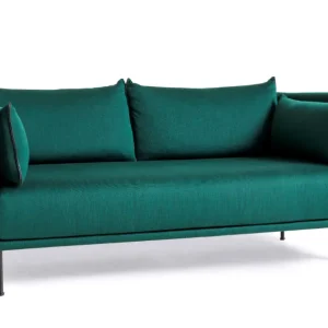 HAY Silhouette Sofa mono 2-zits bank-Balder 982-Gepoedercoat Zwart Tijdelijk Beschikbaar