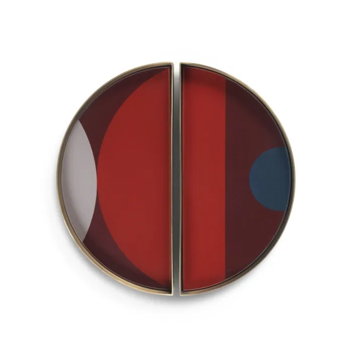 Ethnicraft Garnet Curve glass dienblad Merkproduct