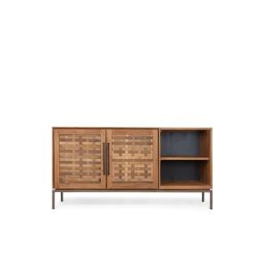 Direct Beschikbaar d-Bodhi Karma Pure laag dressoir 2 deuren, open vak