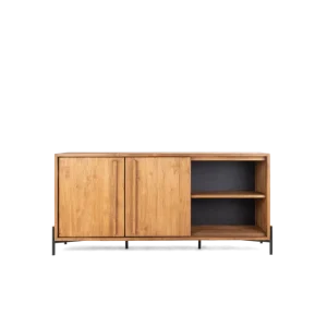 Seizoensaanbieding d-Bodhi Outline dressoir 2 deuren, 1 open vak-Open vak rechts
