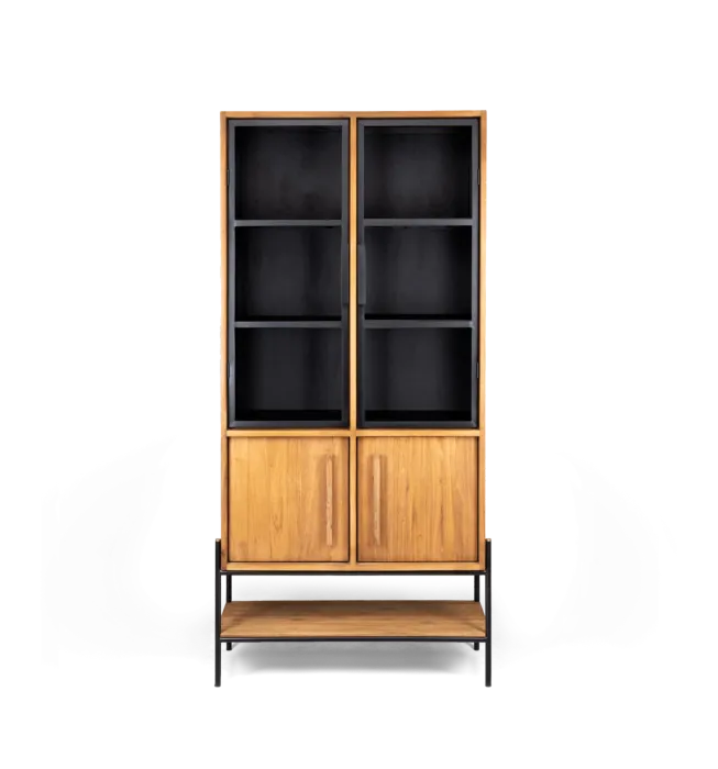 d-Bodhi Outline kast 2 glazen deuren-4 deurs Aanbieding