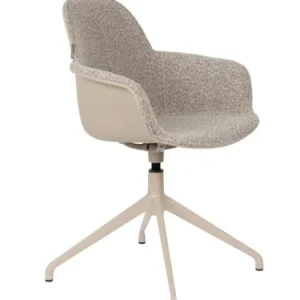Zuiver Albert Kuip Swivel armstoel-Taupe Weekendaanbieding