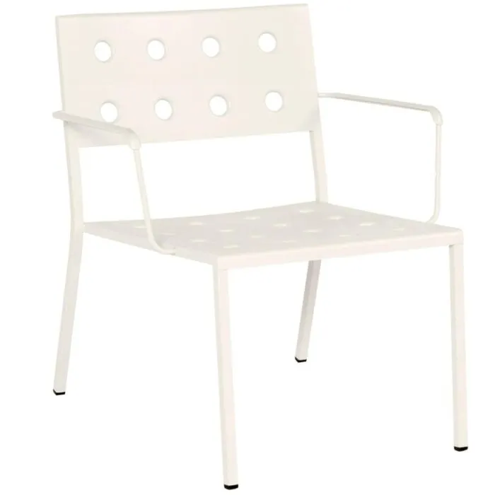 HAY Balcony loungestoel met arm-Chalkbeige Koop Online
