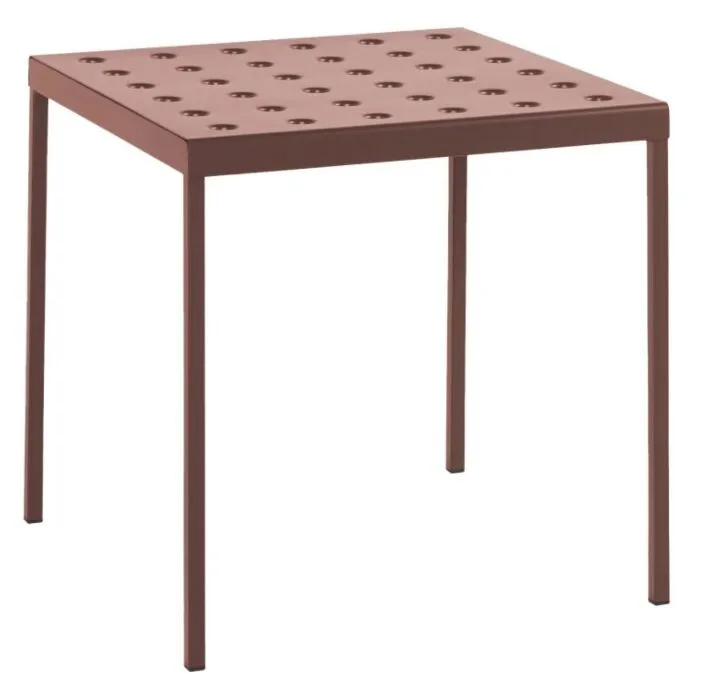 Fabrieksprijs HAY Balcony S tafel-Iron Red