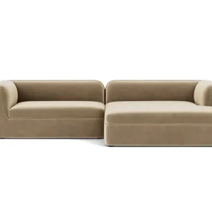 FEST Bowie hoekbank met divan-Juke - 51 Khaki-Divan rechts Populair