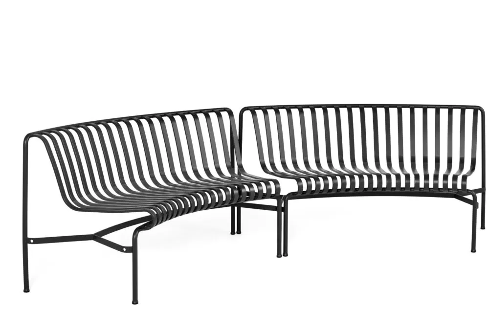 HAY Palissade Park Dining in-in bank-Anthracite Seizoensaanbieding