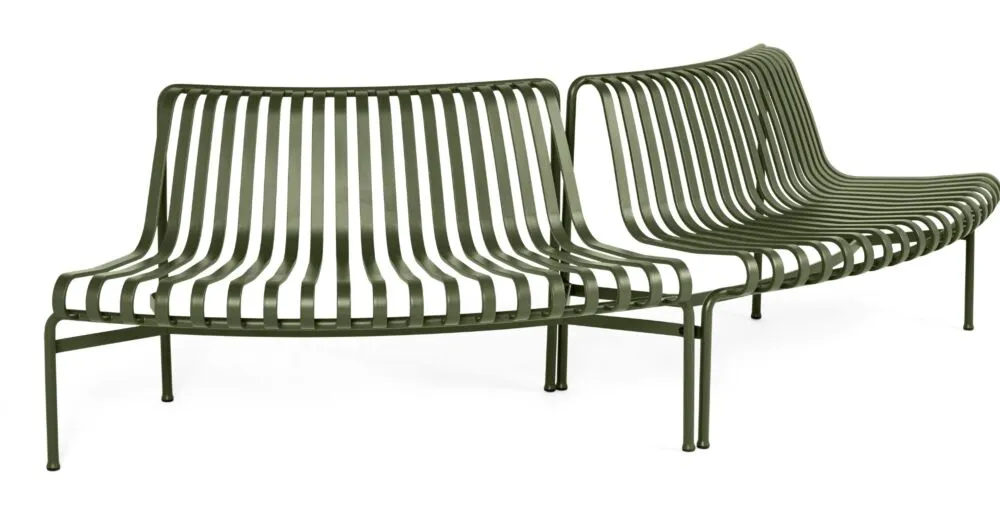 Lage Kosten HAY Palissade Park Dining out-out bank-Olive