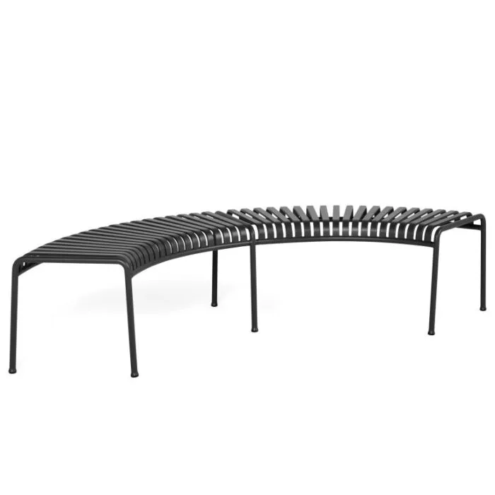 Laatste Versie HAY Palissade Park Dining Middle bank-Anthracite