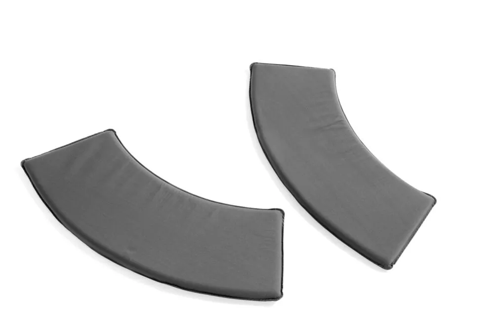 Koop Vandaag HAY Palissade Park Dining middle kussen set van 2-Anthracite