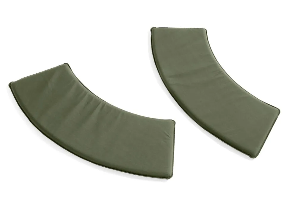 HAY Palissade Park Dining middle kussen set van 2-Olive Gratis Retour