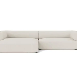 Betrouwbaar FEST Bolster hoekbank met divan-Alpine - Ivory - 101-Divan links