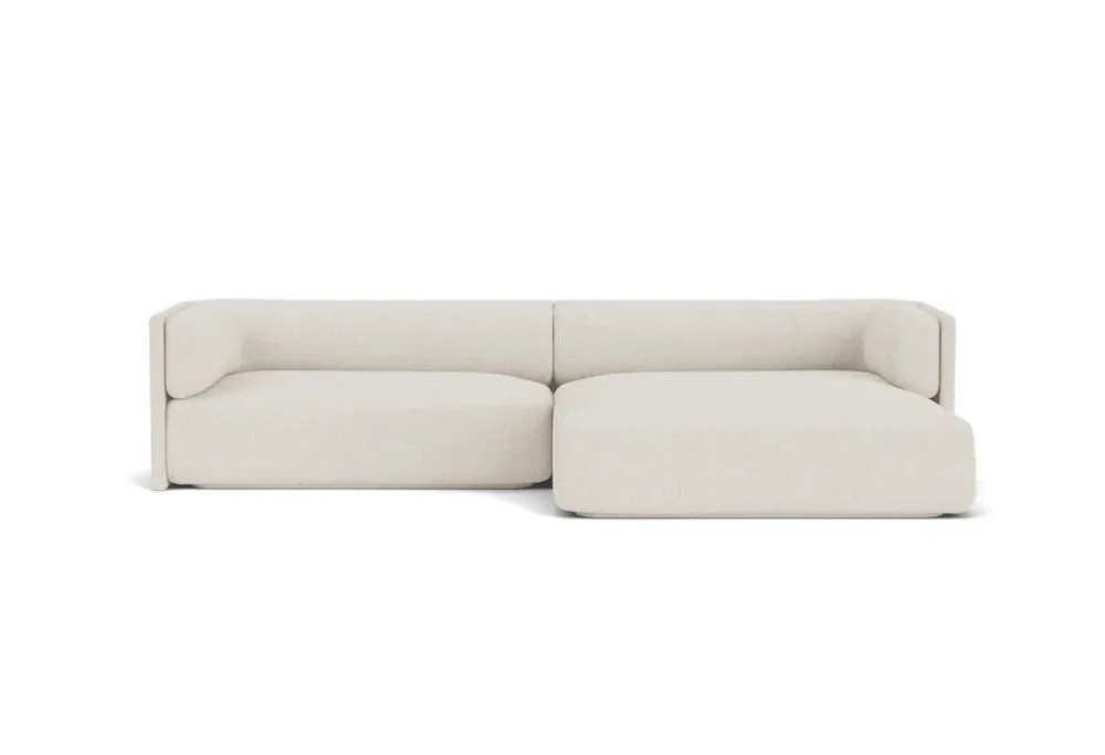 Direct Verzonden FEST Bolster hoekbank met divan-Alpine - Ivory - 101-Divan rechts