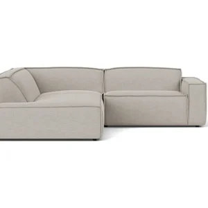 FEST Edge hoekbank met longchair-Sydney - Beige - 22-Longchair links Nu Kopen