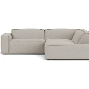 Korting FEST Edge hoekbank met longchair-Sydney - Beige - 22-Longchair rechts