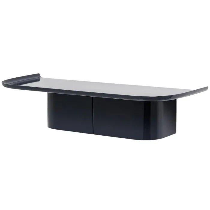 HAY Korpus M 4 haken wandplank-Midnight blue Gecertificeerd
