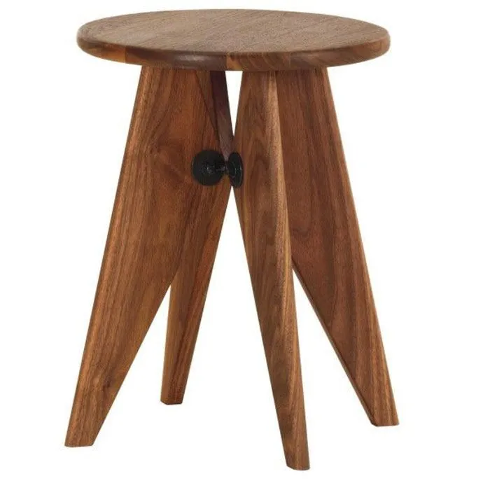 Vitra Tabouret Solvay krukje-American cherry Beste Prijs