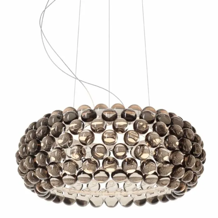 Populair Foscarini Caboche Plus LED hanglamp niet-dimbaar-Grijs-Media