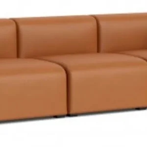 Fabrieksprijs HAY Mags 3 zits bank-Leer Nevada NV2488