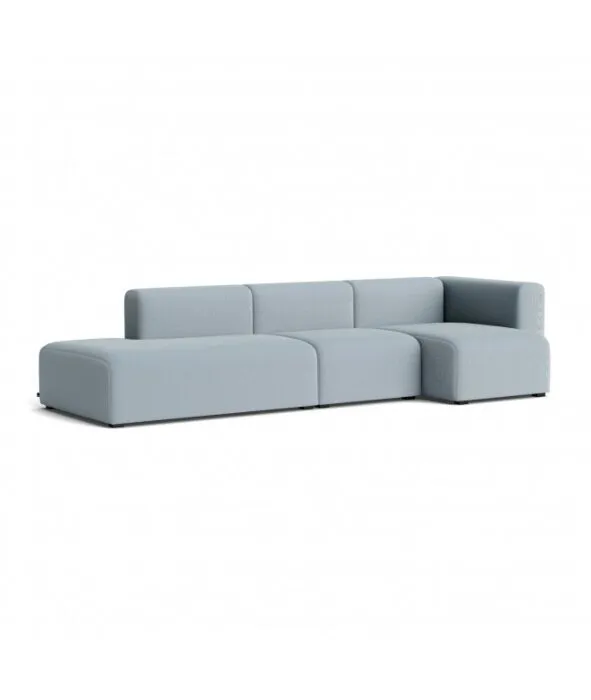 HAY Mags 3 zits bank combinatie 3 rechts-Steelcut Trio 713 Op = Op