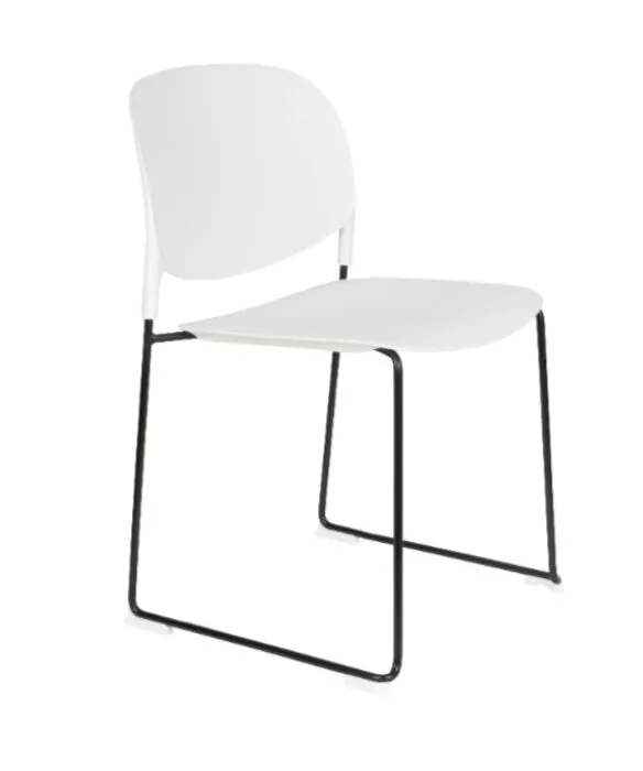 Beste Prijs vanHarte Stacks stoel-White
