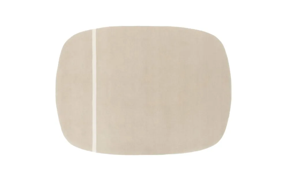 Normann Copenhagen Oona L vloerkleed-Sand Hete Deal