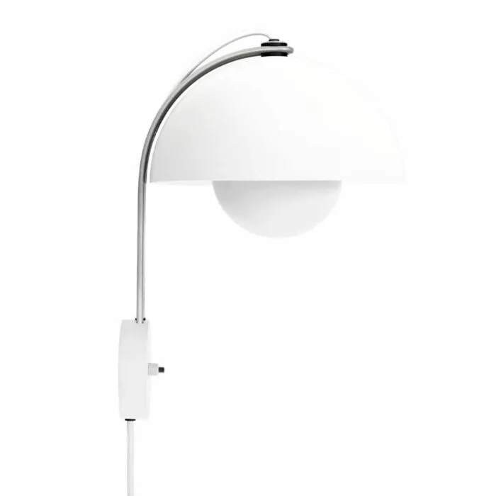 Exclusieve Aanbieding &tradition FlowerPot VP8 wandlamp-Mat wit