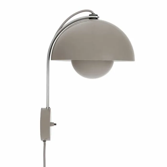 &tradition FlowerPot VP8 wandlamp-Mat licht grijs Nieuw