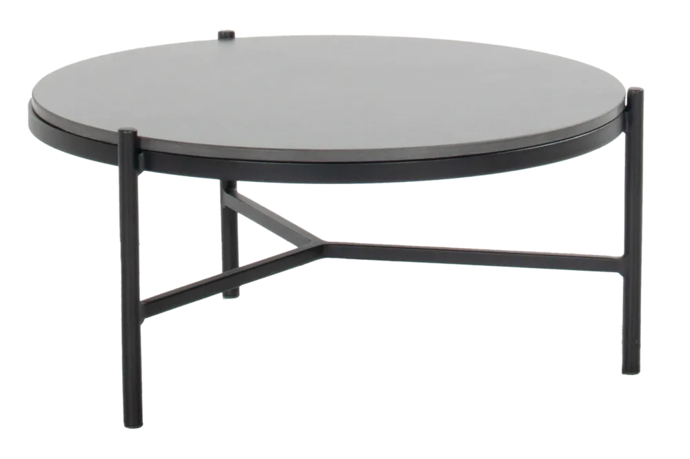 Hartman Carson loungetafel-62x30 cm-Zwart Laatste Versie