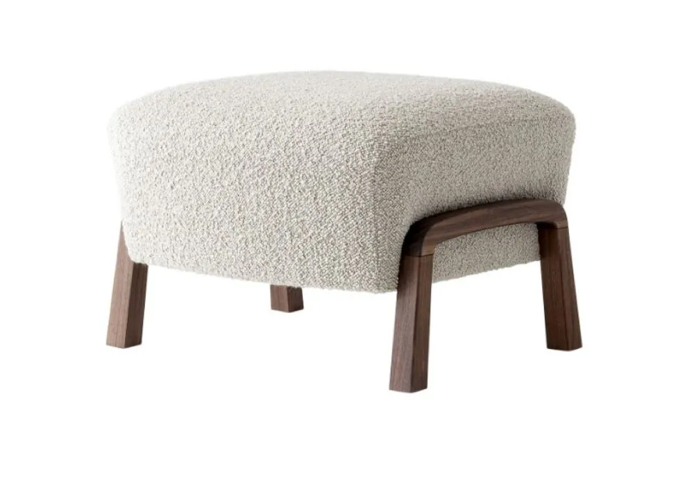 Meest Verkocht &tradition Wulff ATD3 poef oiled walnut-Karakorum 003