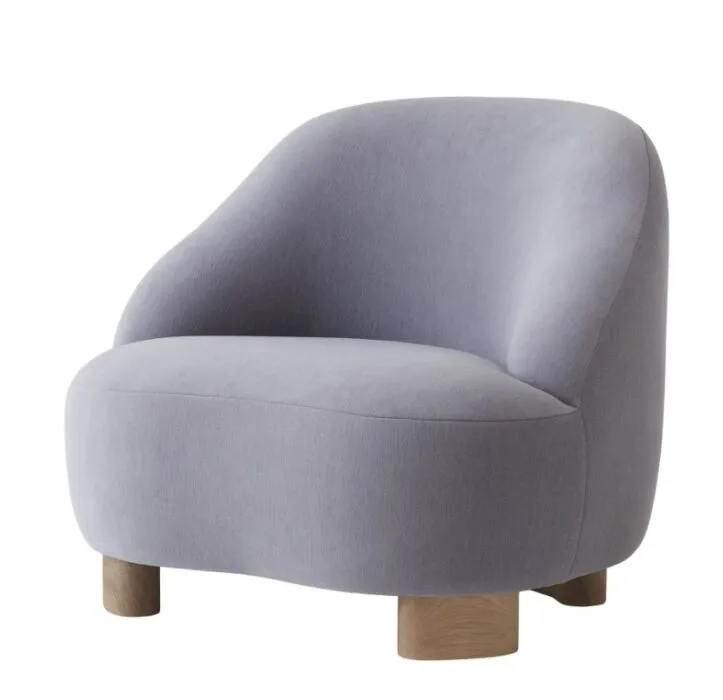 Op = Op &tradition Margas LC1 fauteuil onderstel oak-Gentle 133