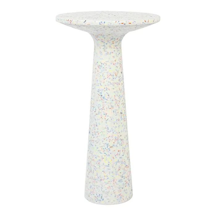 Zuiver Victoria gerecycled bijzettafel-∅ 30 cm Exclusieve Aanbieding