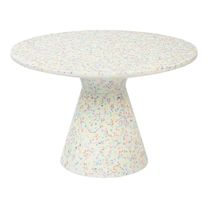 Zuiver Victoria gerecycled bijzettafel-∅ 50 cm Fabrieksprijs