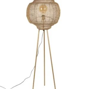 Koop Vandaag Dutchbone Meezan vloerlamp-Gold