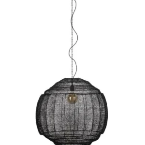 Speciale Aanbieding Dutchbone Meezan hanglamp-Black-XL