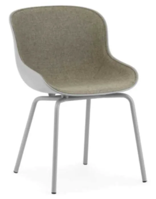 Goedkoop Normann Copenhagen Hyg eetkamerstoel front upholstery Grijs OUTLET