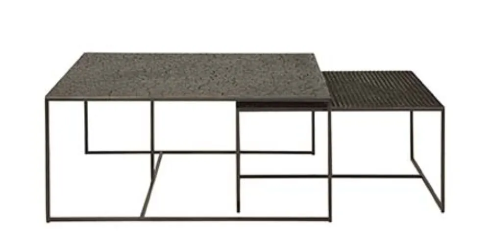 Ethnicraft Pentagon Nesting Whiskey koffietafel set Koopje