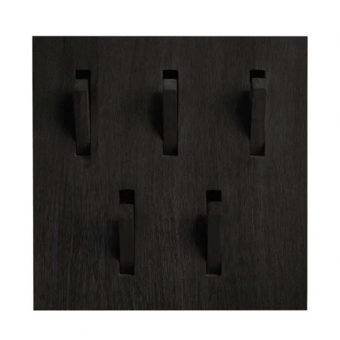 Ethnicraft Utilitile zwart eikenhout kapstok Weekendaanbieding