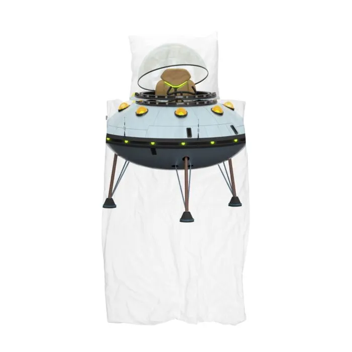 Hete Deal Snurk Ufo dekbedovertrek-140x200/220 cm