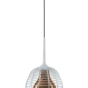 Beste Prijs Diesel with Lodes Cage hanglamp Small-Wit-brons