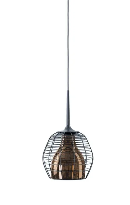 Diesel with Lodes Cage hanglamp Small-Zwart-brons Gereduceerde Prijs