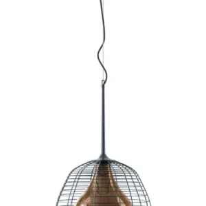 Bestel Nu Diesel with Lodes Cage hanglamp Large-Zwart-brons