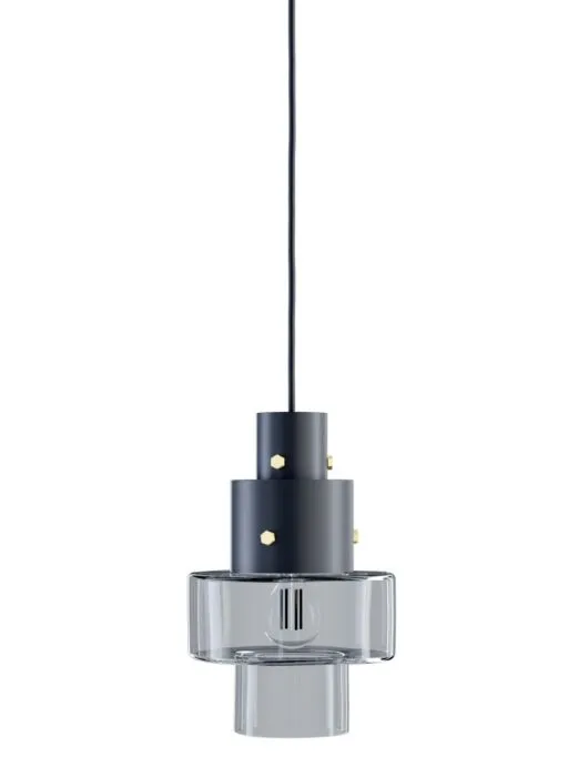 Flitsaanbieding Diesel with Lodes Gask hanglamp-Zwart/transparant