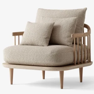 Korting &tradition Fly SC1 fauteuil-Karakorum 003 - Oak