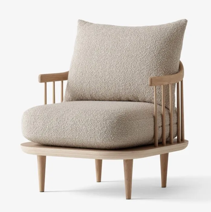 Beperkte Voorraad &tradition Fly SC10 fauteuil-Karakorum 003 - Oak
