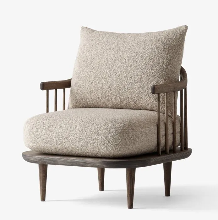 Seizoensaanbieding &tradition Fly SC10 fauteuil-Karakorum 003 - Smoked