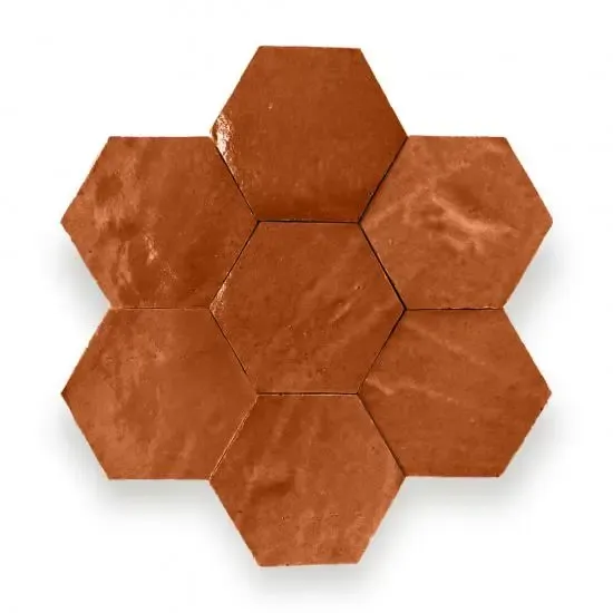 Zelliges Alhambra Alhambra hexagone 47 Bronze Weekendaanbieding