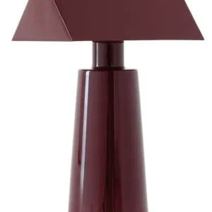 Weekendaanbieding &tradition Caret MF1 tafellamp-Burgundy